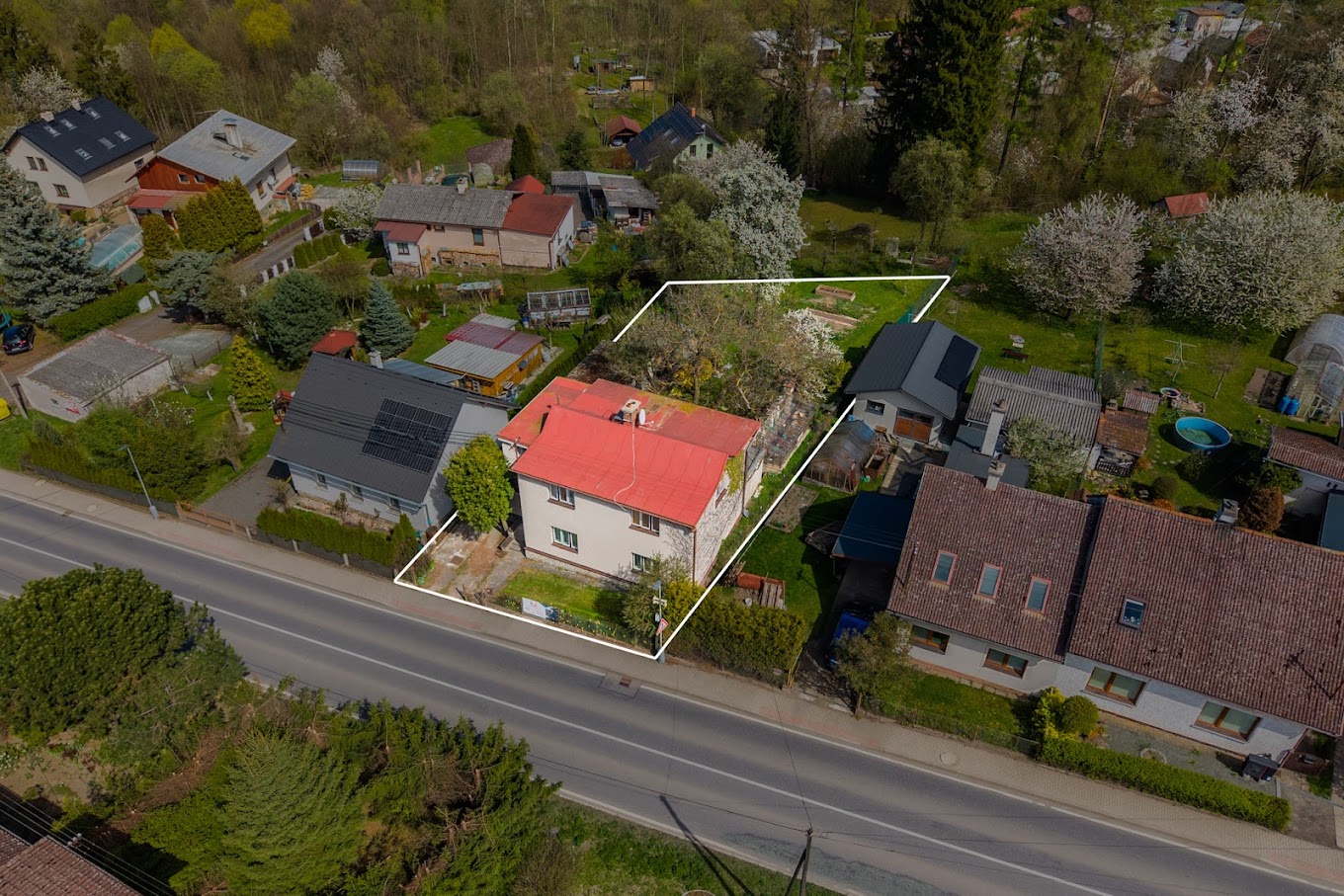 Stavební pozemek 682 m², Česká Skalice